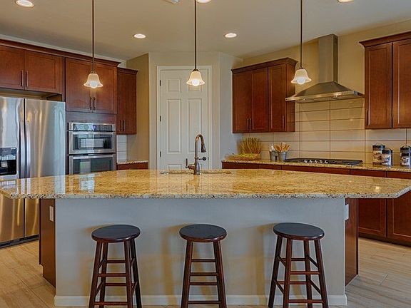 Staged Kitchen