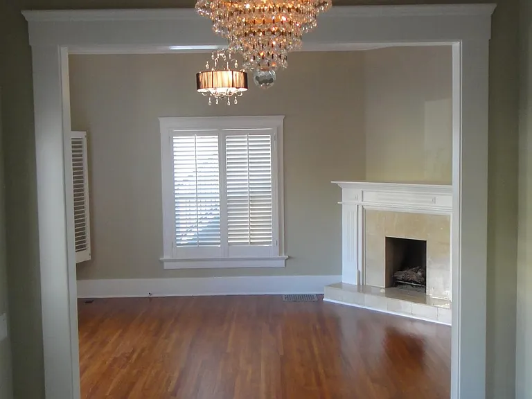 Entry Way looking toward living room