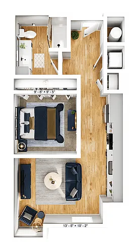 Floor plan S1C