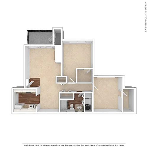 Floor plan 2x1 Premium