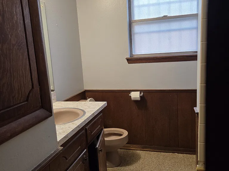 Bath. New toilet installed ( not shown )