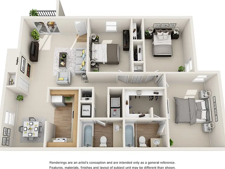 3B - 1,189 SQ.FT 3B - 1,189 SQ.FT