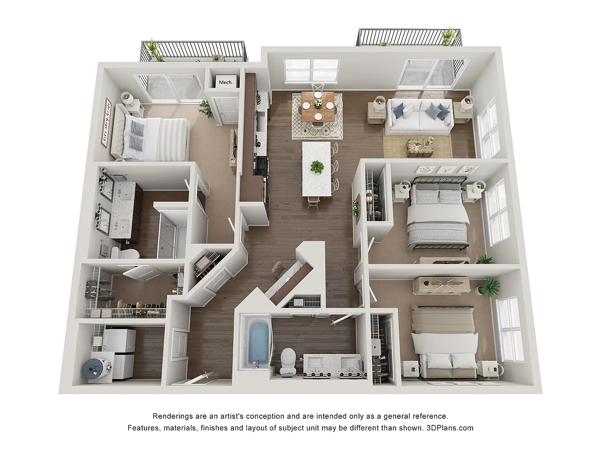 Floor plan C1