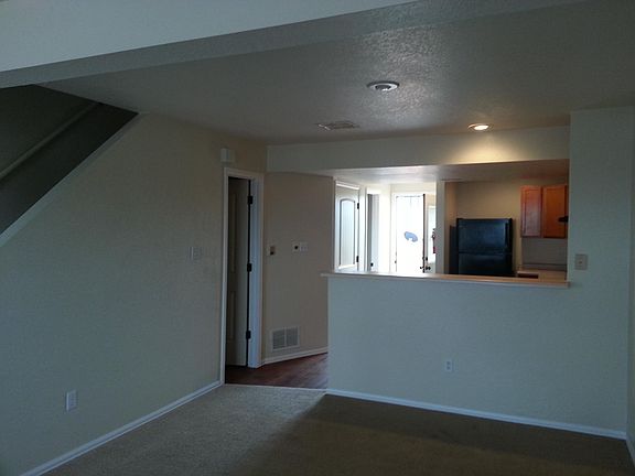 living room and dining room