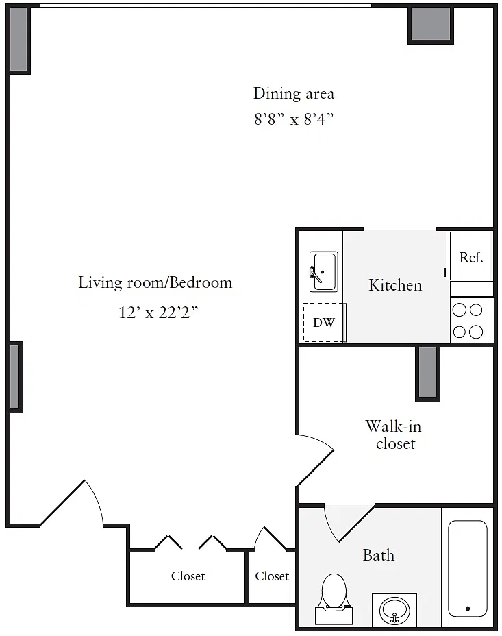 Floor plan S1-500sq-Tier31