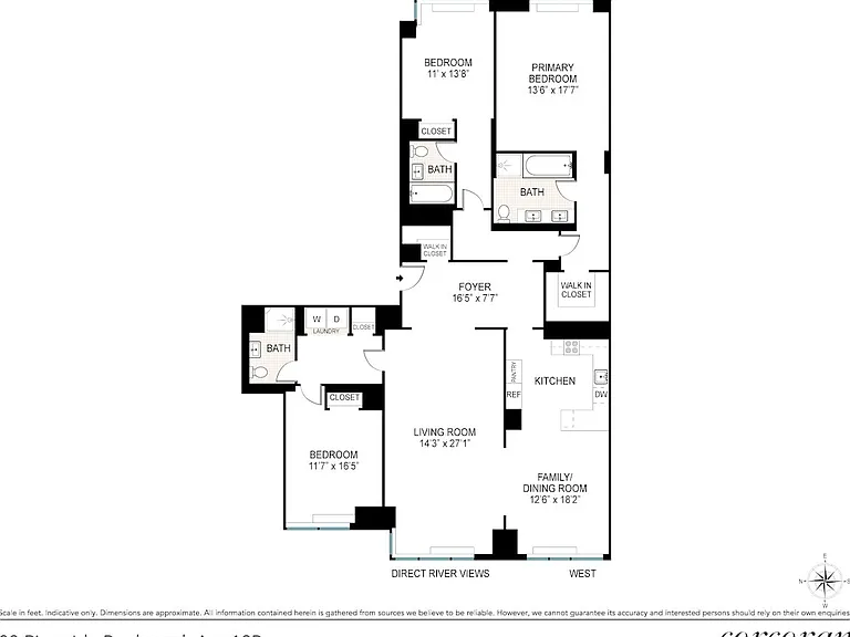80 Riverside Blvd #12B — Photo 2