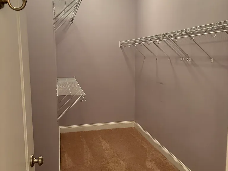 Master walk in closet