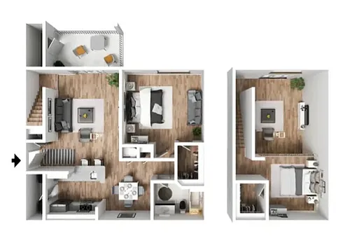 Floor plan The Oakdale