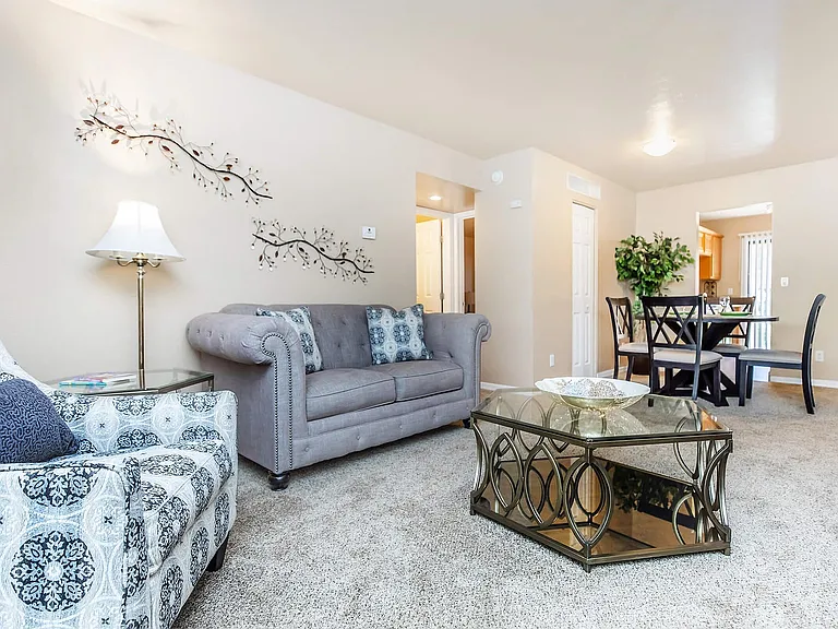 2 bed 1 bath model