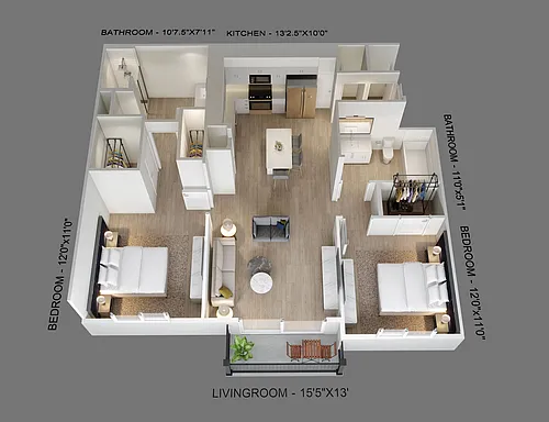 Floor plan Coastal