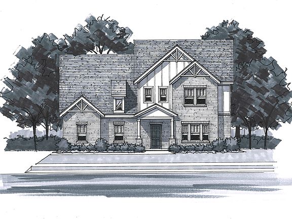 The Portland - Craftsman - Side Entry Garage