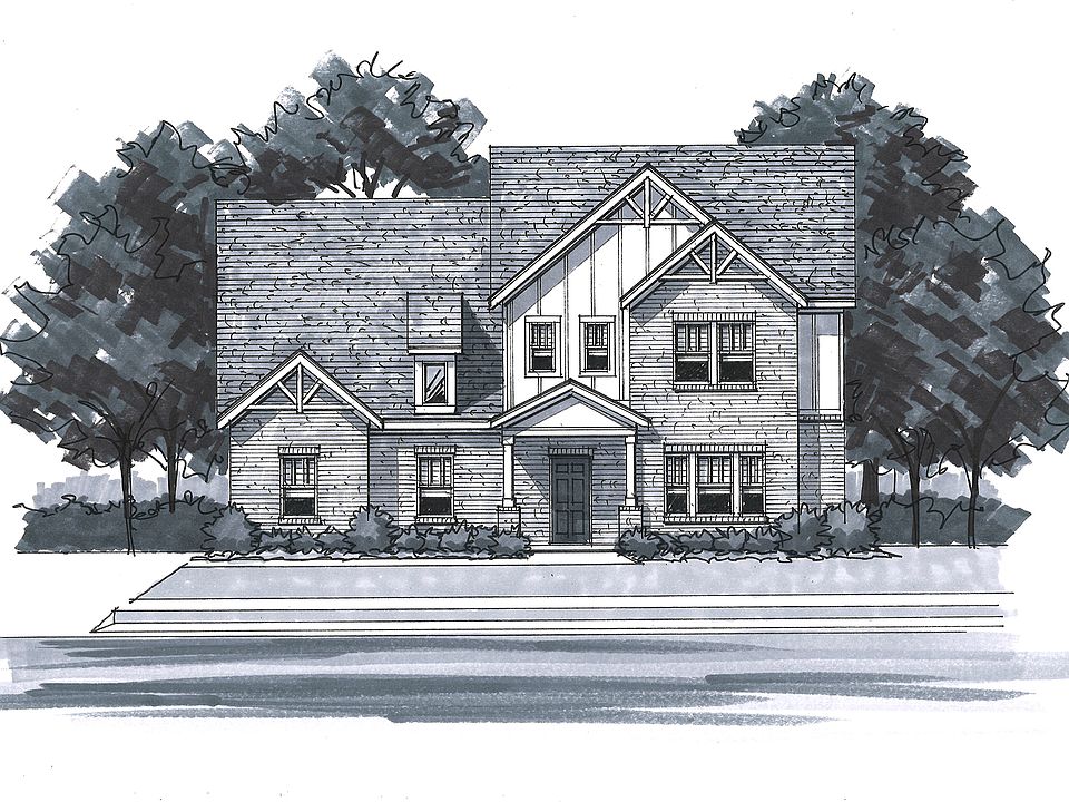 The Portland - Craftsman - Side Entry Garage