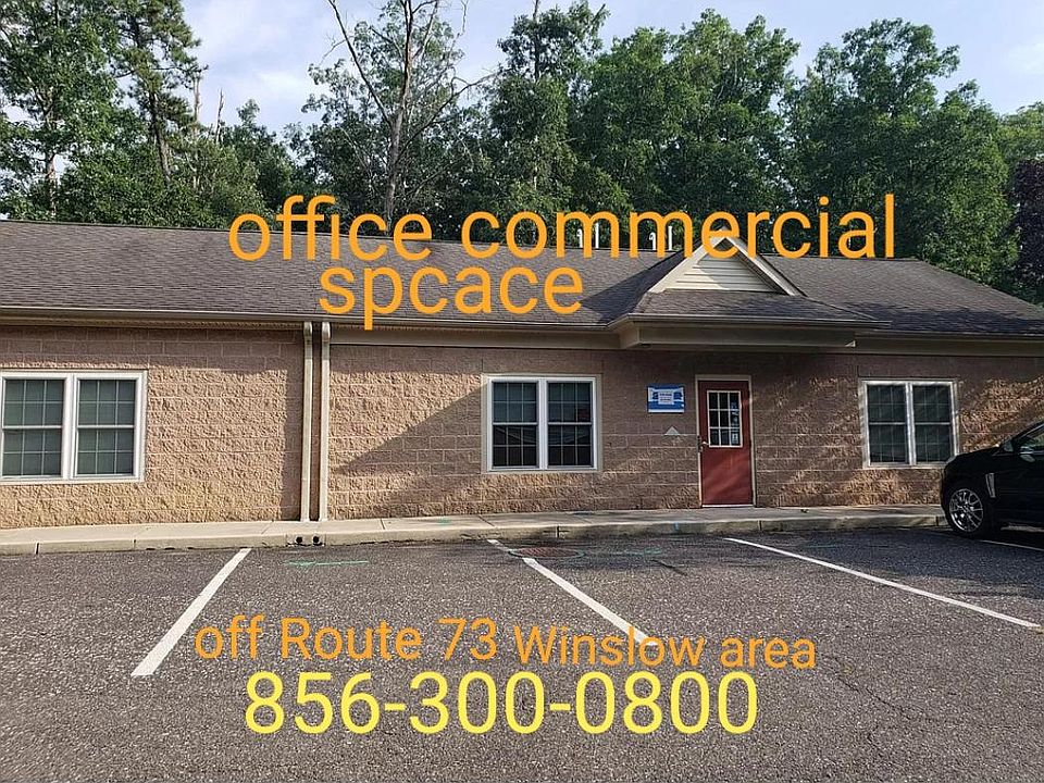Spacious office suite for rent in Winslow off Route 73. Great and easy rental terms to start your business here. Next to medical office.