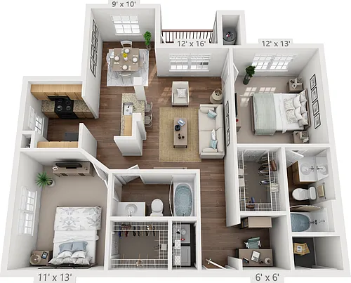 Floor plan B2P