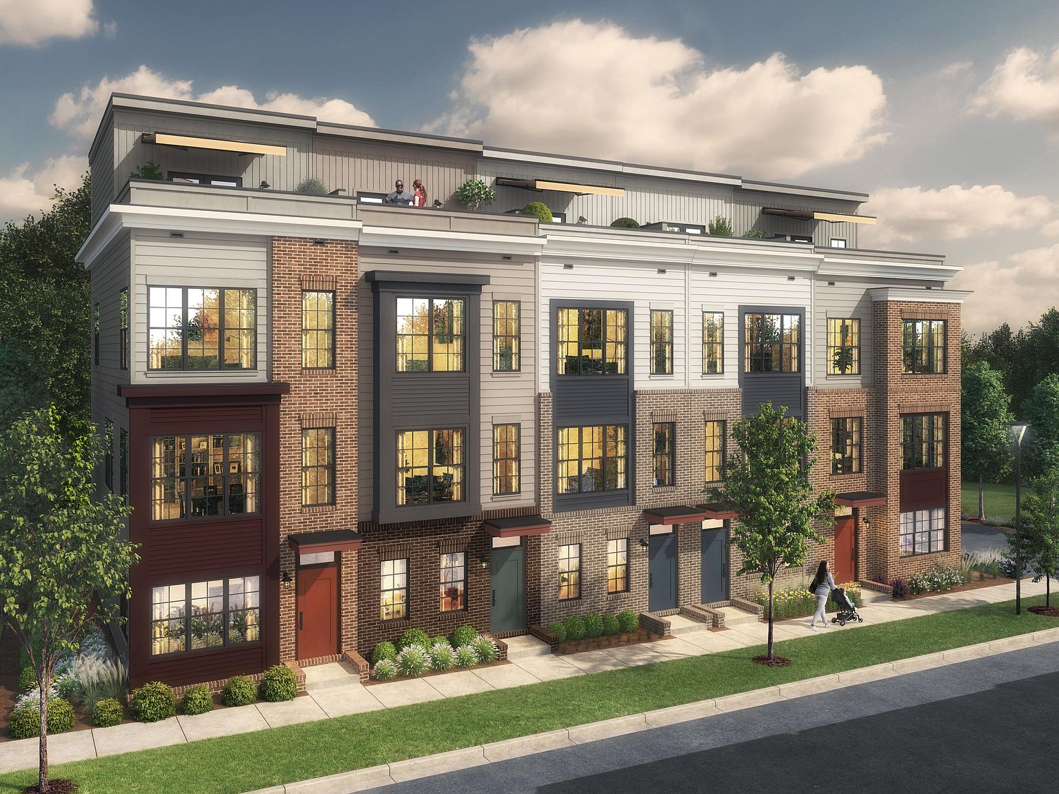 The Cessna Plan, The Townhomes at Graham Park, Falls Church, VA 22042