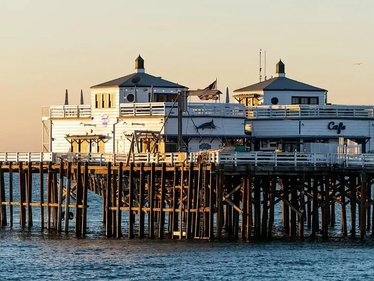 Walk to the Malibu Pier from the beach access onsite.