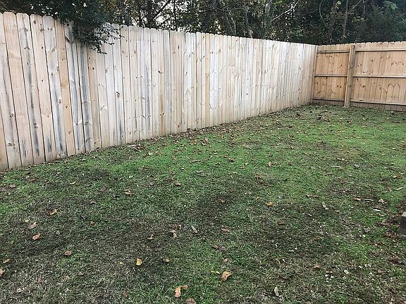 Fenced Backyard