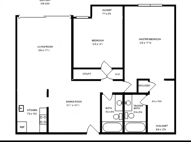 2 Bedroom & 2 Bathroom 2 Bedroom & 2 Bathroom