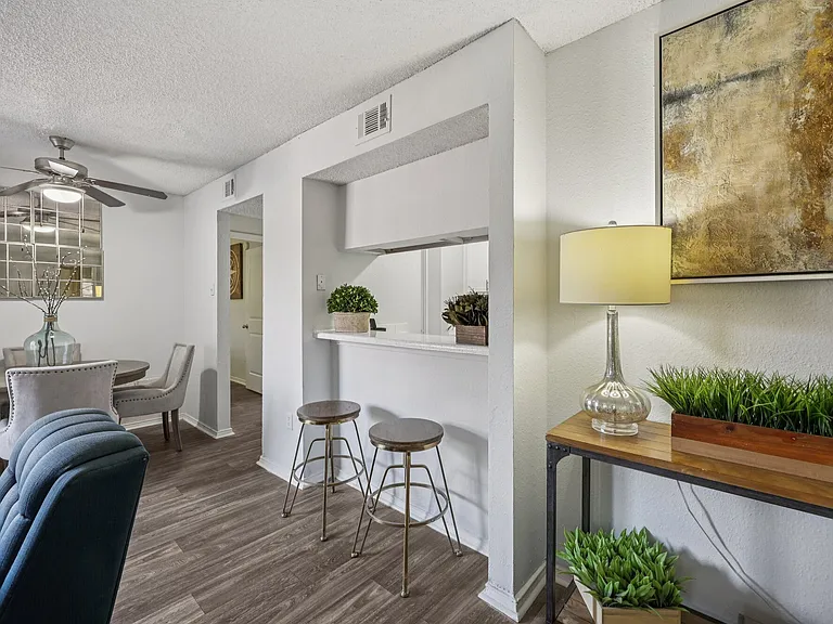 Open-concept living room