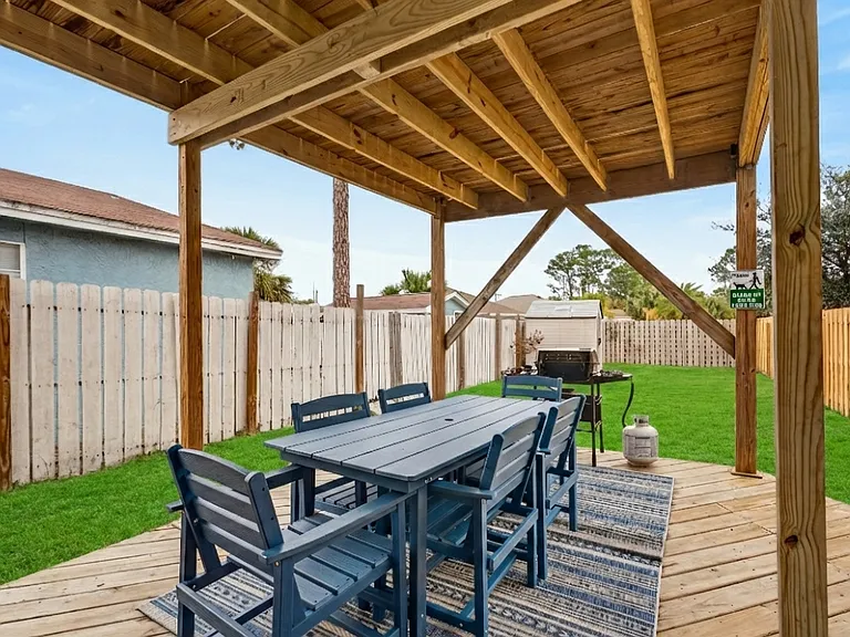 Outside dining
