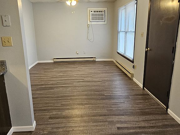 Looking at living room from dining room