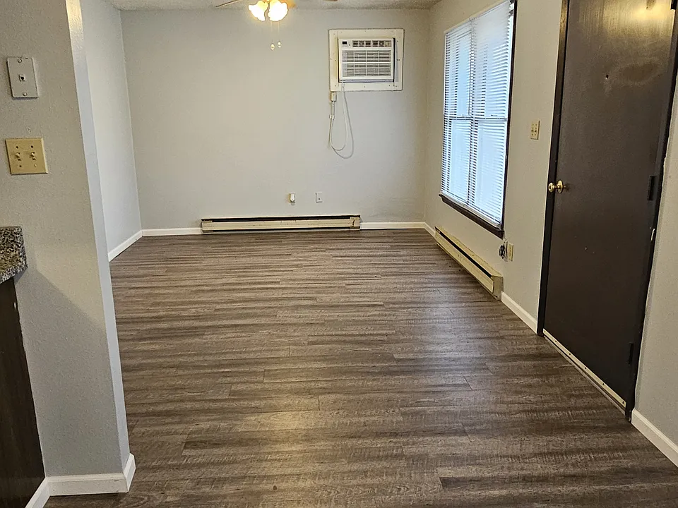 Looking at living room from dining room