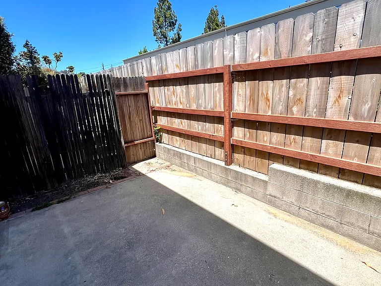 Private Back Patio