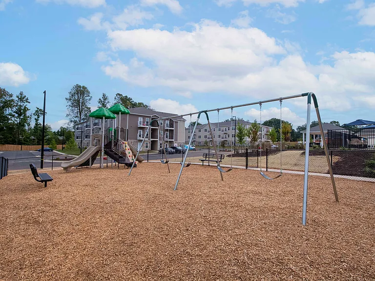 Playground at Preston Park Apartments in Burlington, NC