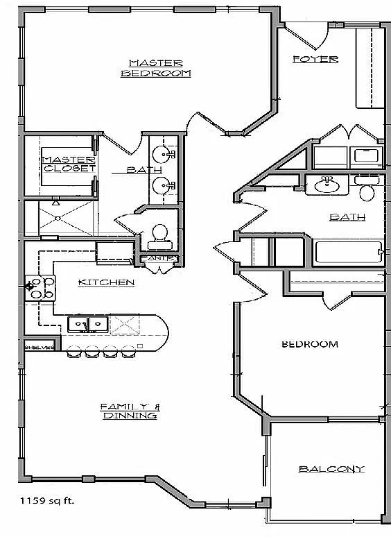 Floor plan B