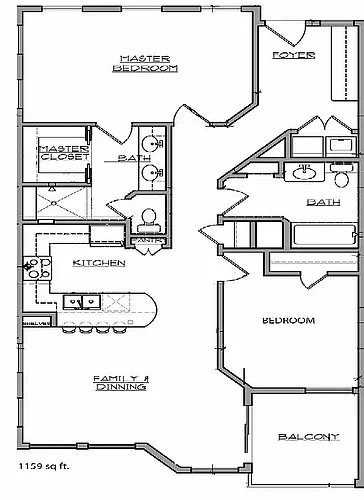 Floor plan B