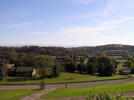 View from front porch