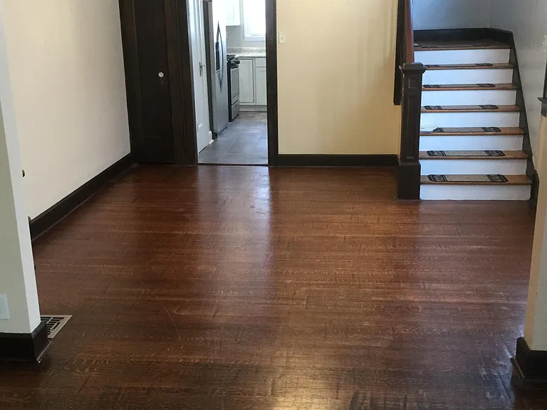 Large Dining Room with Built In Shelves!
