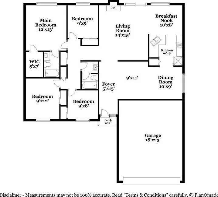 4 bed, 2.0 bath, 1544 sqft, $1,950 — Photo 2