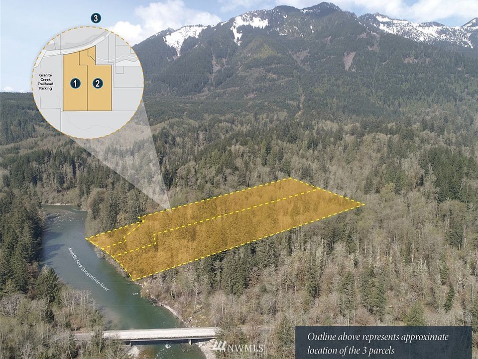Aerial showing approximate location 