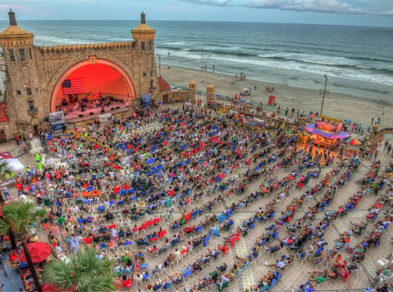 Historic Daytona Bandshell hosts many special events. Just 15 minutes away!