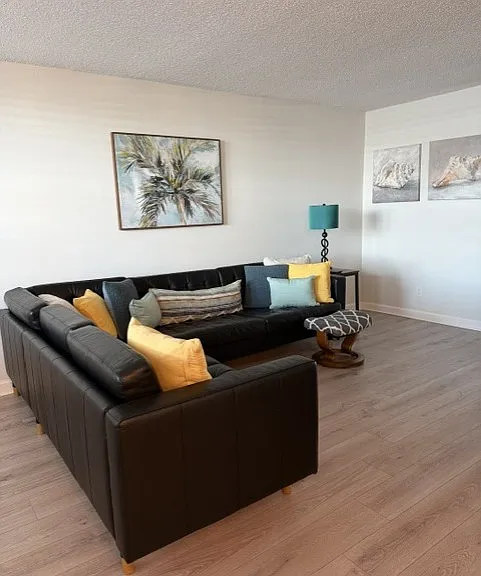 Spacious living room.
