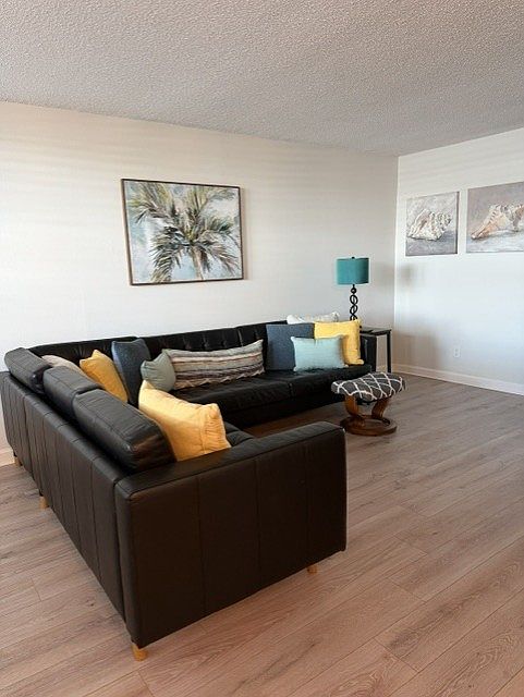 Spacious living room.
