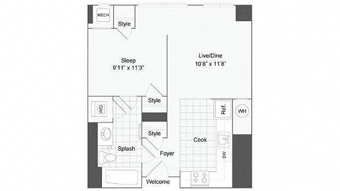 Floor plan Franklin