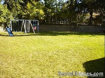 Backyard w/ Swingset