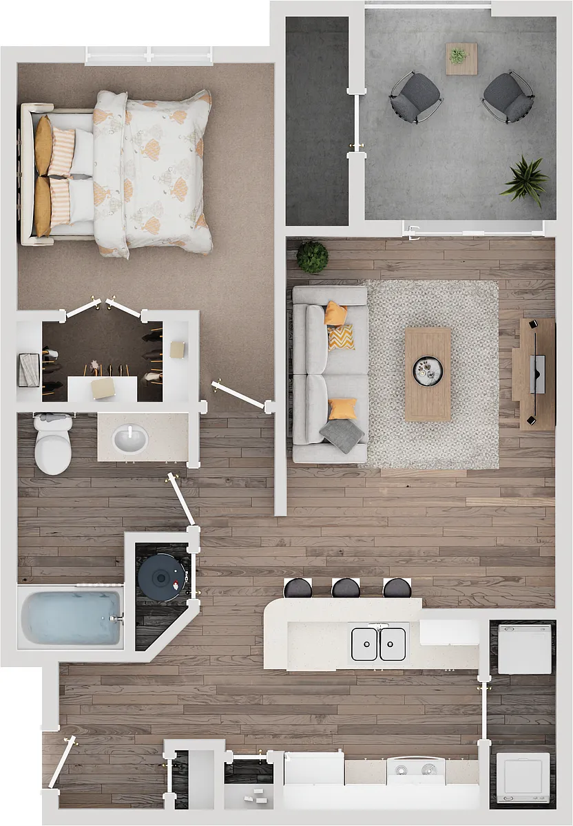 Floor plan Piedmont