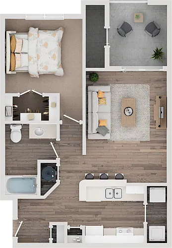 Floor plan Piedmont