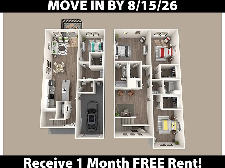 Steele Landing Townhome Rentals — Photo 15