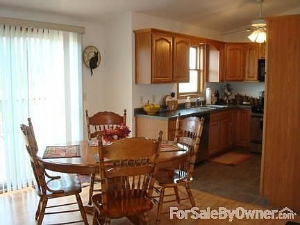 Dining and kitchen