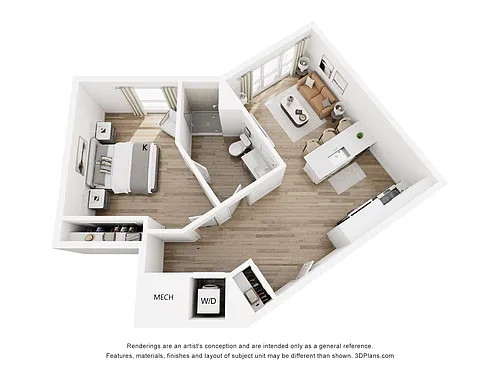 Floor plan 1H