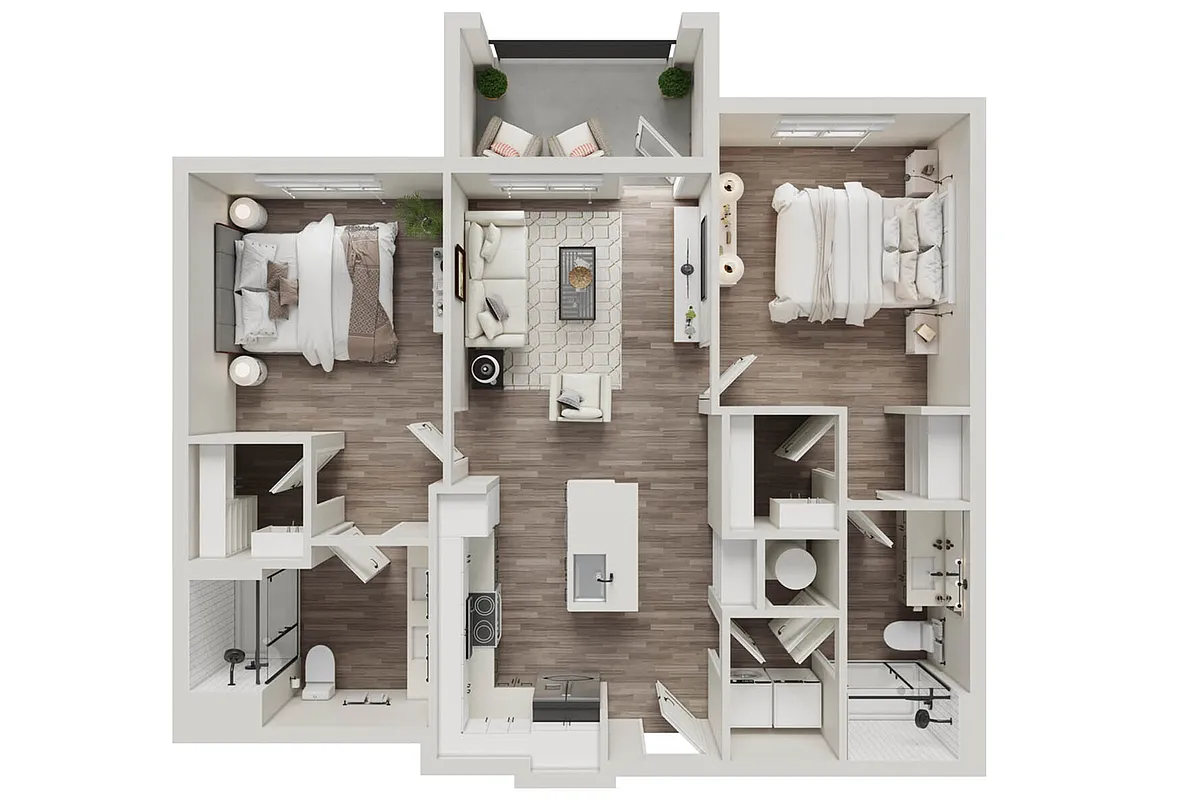 Floor plan B4