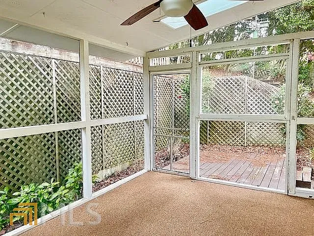 Rear Patio