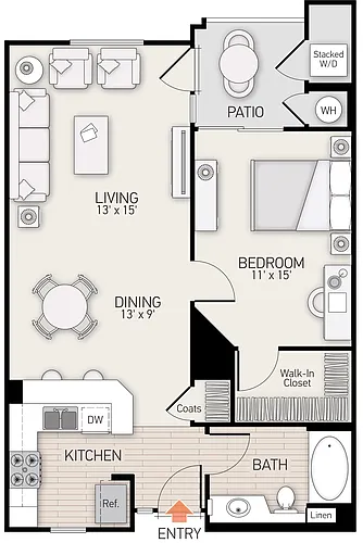 Floor plan Plan D