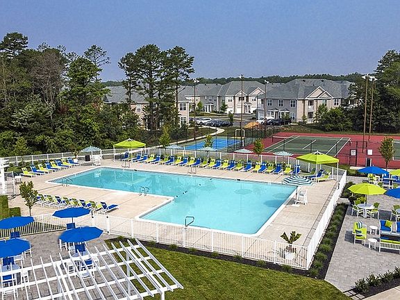 Aerial of the Pool
