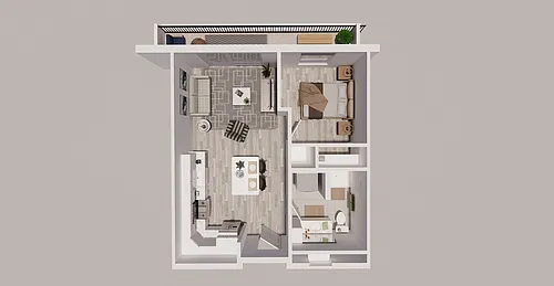 Floor plan The Vilas