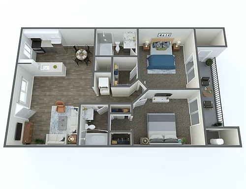 Floor plan Harmony Renovated